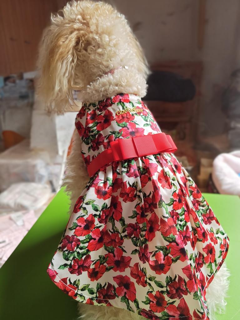 ONE OCTAVE（ワンオクターヴ）花柄ワンピ | 犬服・ドックウェアCalulu