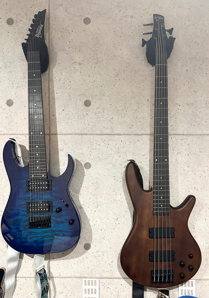 Ibanez GSR205B-WNF 5弦ベース 学生向け ウォルナットフラット