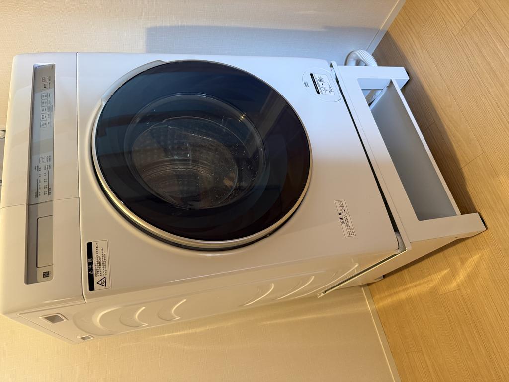 12kgドラム式洗濯乾燥機 (ND120KL1 ホワイト)(リサイクル回収なし) の