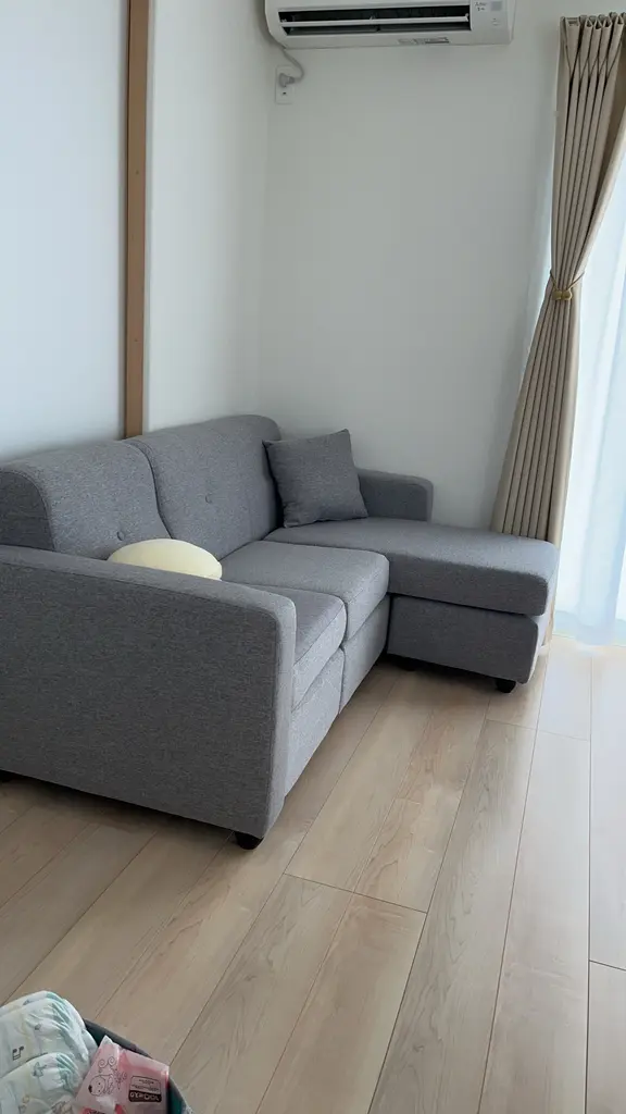 布張りカウチソファ Nポケット A7 FM-MO